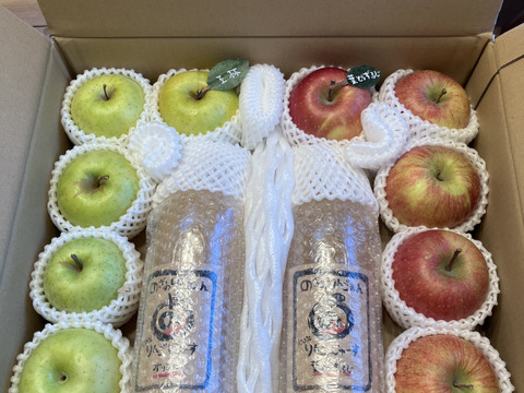 先行予約🍎！贈り物大好評！幸せおすそ分け5キロ箱🍎 ミックス 青森りんご 商品ID161780
