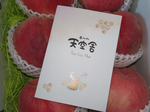 夏のギフト・7月下旬】かたい桃「おどろき」約3kg・9～12玉1箱山梨県