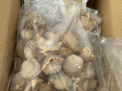 【注文2万件突破！】60粒以上！旨味濃縮！青森県産蒸しほたて（冷凍約１kg ）
