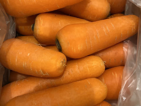 大小サイズ混合　農薬不使用栽培人参5kg　岡山県産