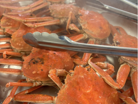 【外子内子ミソmix】茹でセイコガニ1杯約150g×4杯