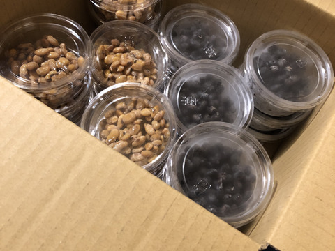 食べ比べ自然栽培納豆２０個