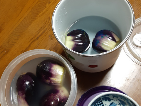 味覚の秋！「新潟黒十全」と「紫水なす」の浅漬け５袋