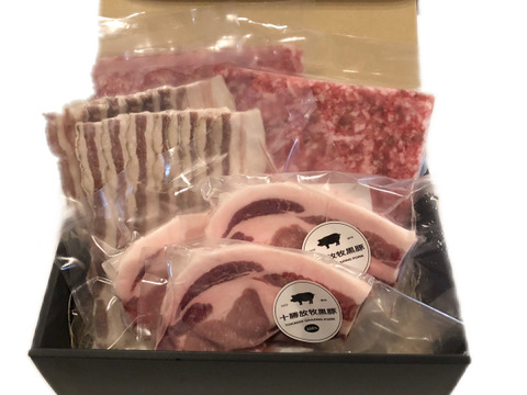～十勝放牧黒豚の美味しいお肉と加工品のおまかせ定期便～（毎月5,000円相当分）