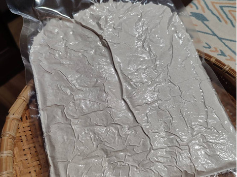 ナッツの香り！天日干し自然栽培『蕎麦粉』南阿蘇村在来種（500g）