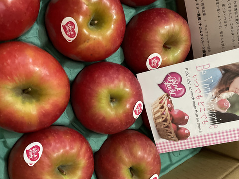 発送中🍎 ピンクレディー®︎3キロ箱  長野県 信州 安曇野 リンゴ 幻 幻のリンゴ 予約 希少 旬 6玉〜16玉サイズ 商品ID42100 ピンクレディー
