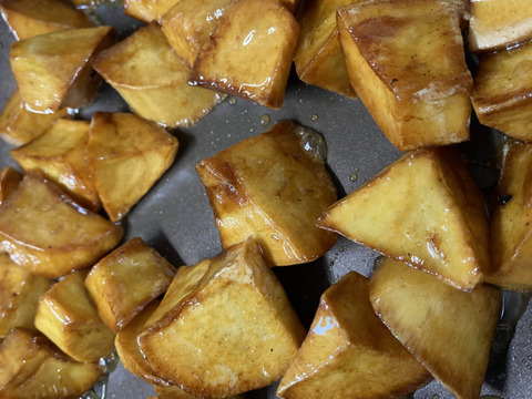 熟成さつまいも　紅はるか　蒸し　カット　500g