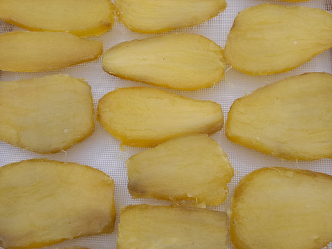 干し芋。平干し2個+丸干し(半丸干し)2個+焼き芋平干し芋2個+スティック2個セット。