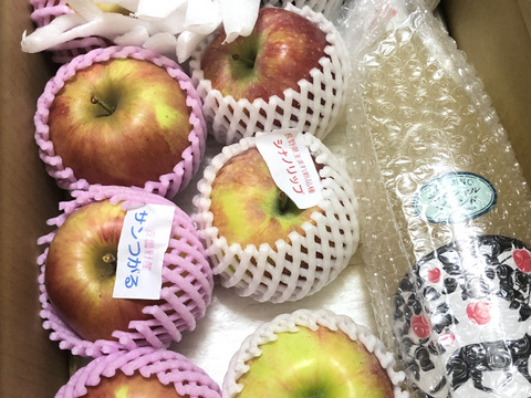 【7周年福袋】旬のりんご🍎&農園特製加工品セット 高評価コメント100件越え福袋🍎復活しました🎊残り40件限定 商品ID44733　りんご ジャム