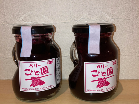 ラム酒かおるブルーベリーソース200g×2本