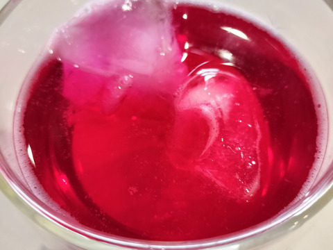 赤紫蘇400ｇ★期間限定　パチャママ農園　“天神赤しそ”　梅干し作りや紫蘇ジュース　梅