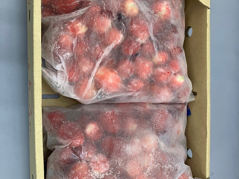 冷凍広島県北広島町産いちご「おいCベリー」1㎏×2パック入り