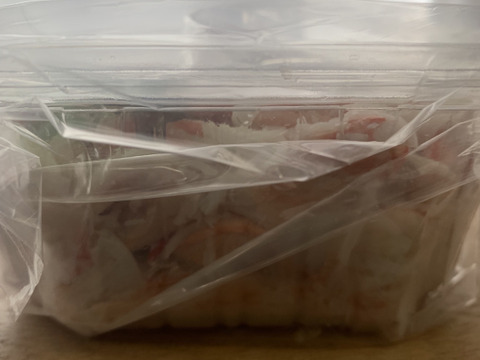 【朝市限定】『佐渡島から食卓へ』浜茹で紅ズワイガニむき身（500g/1ｐ）