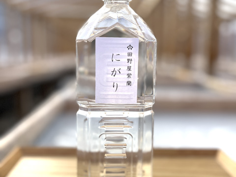 高知の海と清流が育む「にがり」　田野屋紫蘭　1ℓ（別途送料）