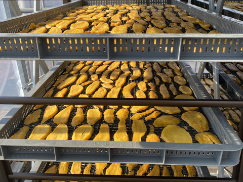 【2袋】完全手作り×天日干しの旨味☀紅はるか干し芋（メール便発送）