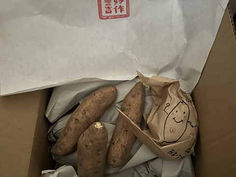 《予約販売》希少な幻の安納芋🍠濃厚な甘味で蜜溢れ出る焼き芋が簡単に🍯プチサイズ「安納黄金」（4㎏）ひとつひとつ紙に包んで丁寧な包装で贈り物にも喜ばれます🎁熨斗OK【冬ギフト】お歳暮にも