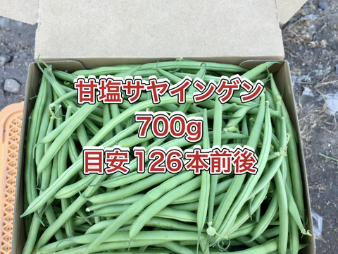 【鹿児島産】甘塩サヤインゲン箱込み700g^_^