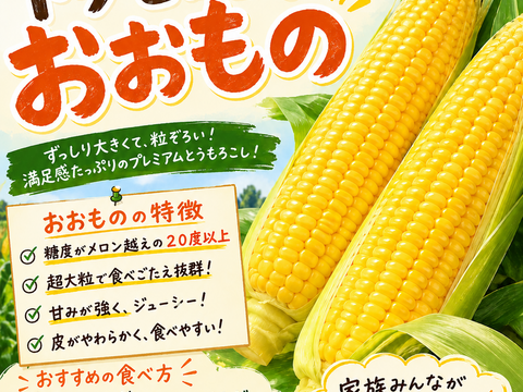 糖度がメロン越え⁉スーパースイートコーンL10本