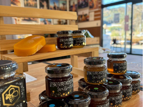 『奥久慈の花蜜』 日本みつばちの天然はちみつ 味くらべ　500g×3本