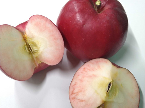 【訳あり】紅の夢 ジャムやジュースにおすすめ！果肉まで赤いりんご 2.3kg(6～12個)
