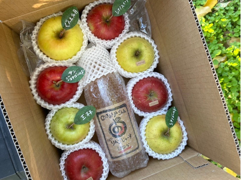 【福袋】 🍎贈り物大好評！ごほうび福箱3キロ🍎 ミックス 青森りんご 商品ID288331