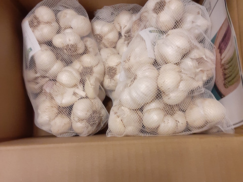 ［有機JAS］完熟にんにく(3kg)(北海道)農薬化学肥料不使用
