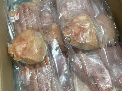 ~日時指定可~富山湾の紅ズワイガニ✨お得な1.2Kgセット（中小サイズ3杯）”茹でたて特殊急速冷凍品”