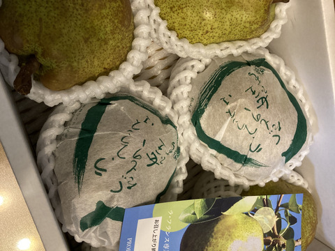 【ラフランス専業農家が贈る🍐】大玉ラ・フランス２ｋｇ６玉【特秀品】【贈答用】