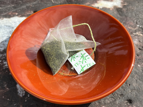 【宅配便】本格煎茶をお手軽に 　静岡本山茶 ティーバッグ 4g×15個