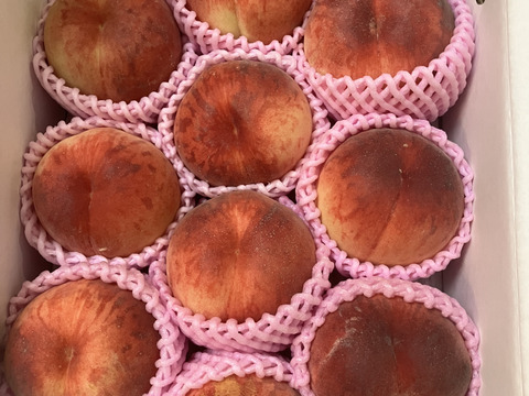 🍑あま～い桃　あかつき　約3kg　8～14玉【ASIAGAP認証農場：津軽農園】8月上旬　採れたて農家直送　夏ギフト　お中元【朝どれ】