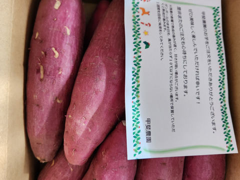 ねっとり極甘さつまいも！熟成紅はるか約2.5kg（s~2Lサイズ不揃い詰め合わせ）