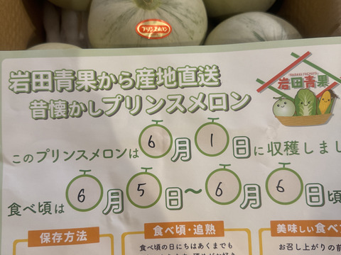 テレ東昼めし旅で紹介されました！香り豊かプリンスメロン