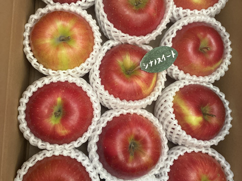 ★★大幅値下げ★★🍎シナノスイート🍎約3キロ箱(家庭用)9〜11玉 ID296866 甘い りんご
