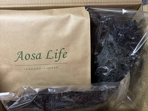 ①乾燥のまま簡単【あおさのり】2025新物✨レシピパンフ無し=リピーターさん向き　（アオサ　青さ　海藻）