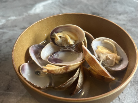 ワイズユースの恵み　根室市風蓮湖・温根沼産　豆アサリ＜1.5㎏＞　砂抜き済み