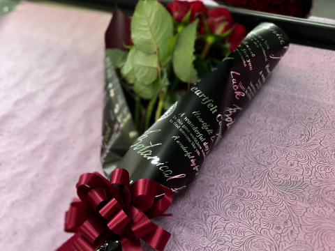 【父の日ギフト】赤バラ15本のブーケ🌹6月1日～15日お届け🌹父の日限定ラッピング