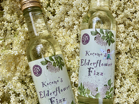 『エルダーフラワー フィズ』15本セット🌼エルダーフェアリーに会えるかな🌼　エルダーフラワー〜畑からの直送便〜