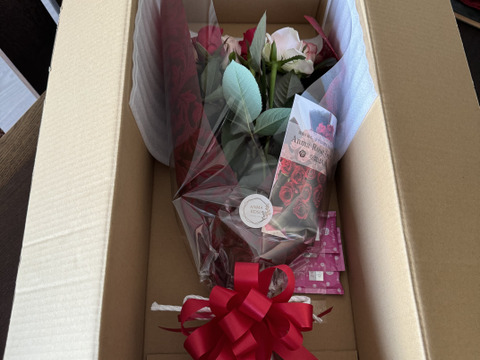 【12本の花束】お誕生日や記念日のプレゼントにおすすめ！ラッピング・メッセージカード付き