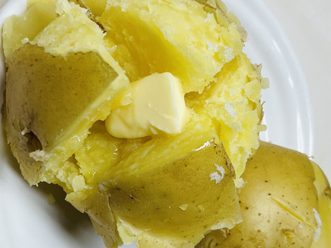 ジャガイモ「キタアカリ2キロ」と「男爵2.5キロ」計4.5キロ[2種類入りのジャガイモセット]2025年横浜市内産