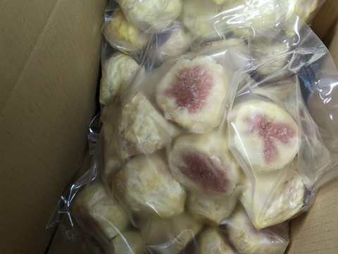 【規格外】冷凍まるごとイチジク(皮むき済 2kg)