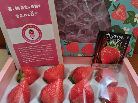 香川県オリジナルブランド🍓特選『さぬきひめ』400g化粧箱
