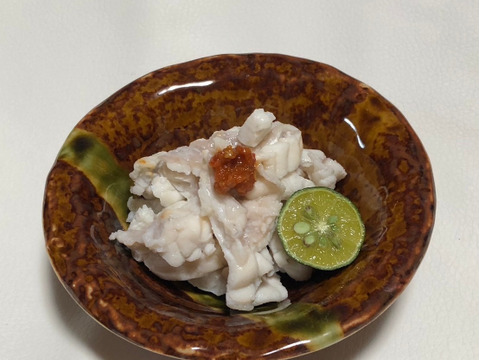 【希少部位】漁師さんが好きな部位！とらふぐの身皮　　期間限定商品