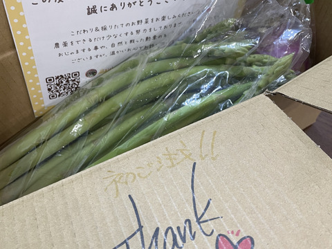 ずっしりピーン！美味しさジュワ～！！焼くだけ御馳走アスパラ700ｇ（15~30本）本州の方限定
