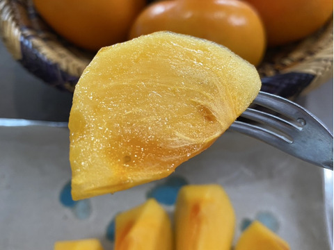 【送料500円引き】パリッ！じゅわっ！ たねなし柿の家庭用・優秀品食べ比べセット