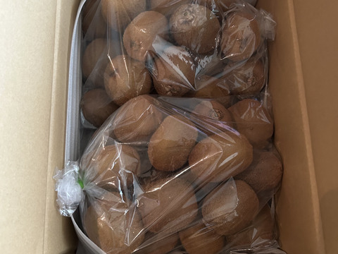 偏平キウイふる～つ M ４キロ【品種ヘイワード】）