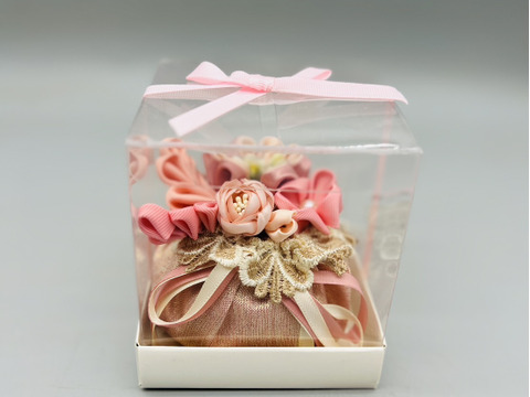 【夏ギフト】天然竹炭入りフラワー香り袋