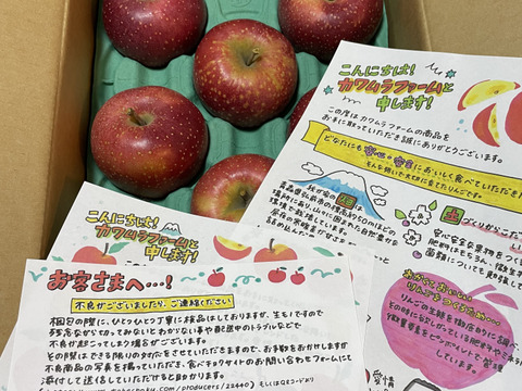 このりんご絶対食べて欲しい‼️甘くて芳醇な香り🍎千雪りんご6キロ