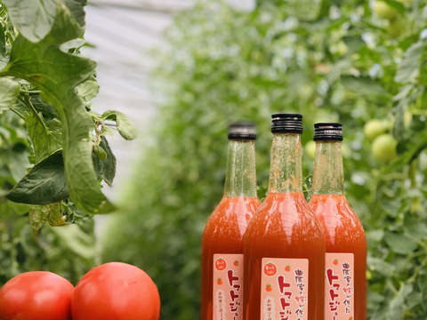 奇跡の糖度10.5度　岩手プレミアムトマトジュース　720ml  高級トマト品種使用　安心の無添加