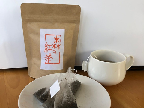 ネコポス便　静岡（森町産）森の紅茶ティーバック２ｇ１５包×３袋