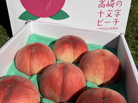 『十文字ピーチ』産地の特徴が活きた美味しい桃です！（家庭用に・３kg）